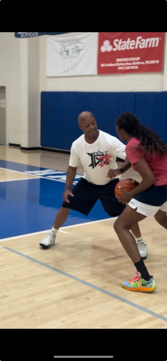 Mid post work with pro Liz Dixon