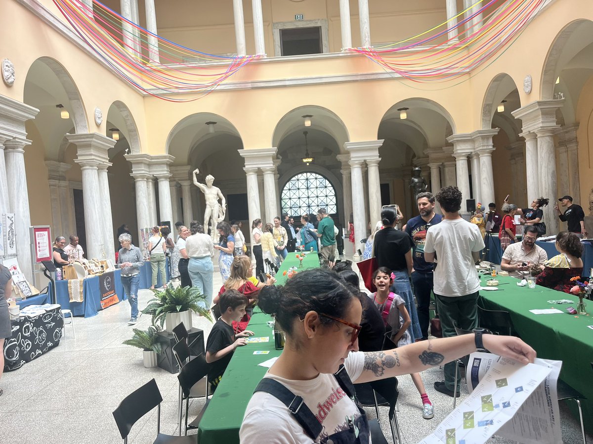odetteramos's tweet photo. The Walters Art Museum opened their new permanent exhibit Arte LatinoAmericano today! It has historic and contemporary works from across Latin America including one from my constituent Edgar Reyes! Celebrating our community now is an act of defiance! Come see this exhibit! https://t.co/Pj5euNZPob