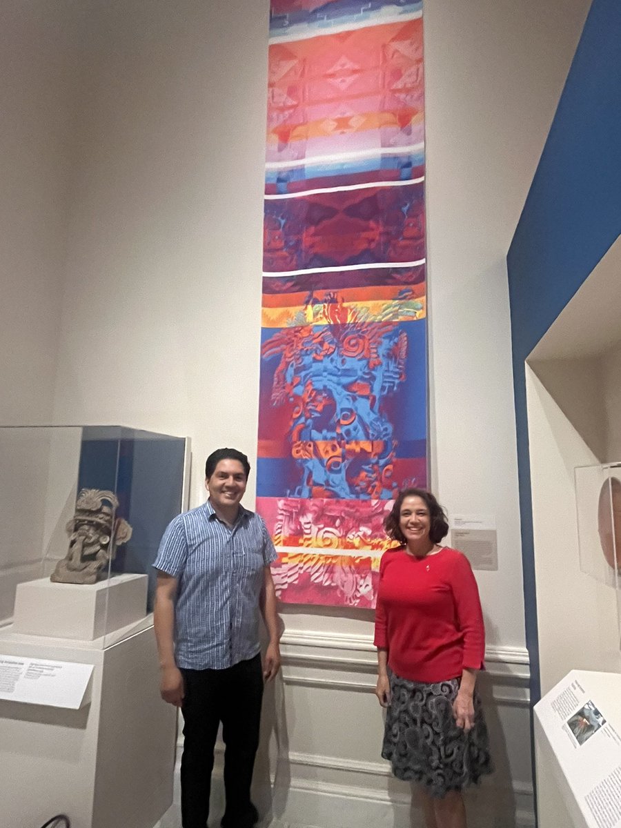 odetteramos's tweet photo. The Walters Art Museum opened their new permanent exhibit Arte LatinoAmericano today! It has historic and contemporary works from across Latin America including one from my constituent Edgar Reyes! Celebrating our community now is an act of defiance! Come see this exhibit! https://t.co/Pj5euNZPob