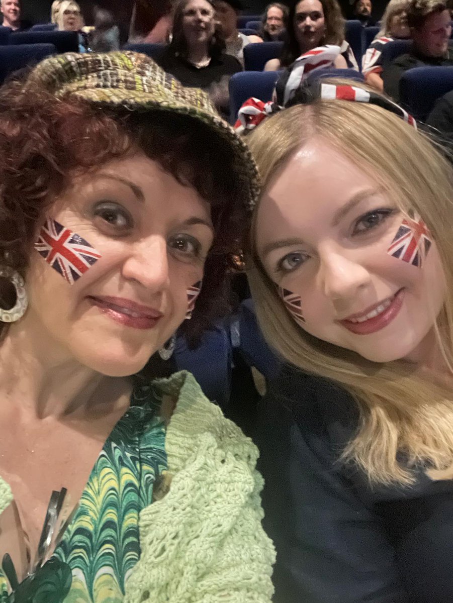 Jenniferofeve's tweet photo. Watching Eurovision final in our local cinema @Eurovision @bbceurovision #EurovisionSongContest #eurovision #eurovision2025 #EurovisionFinal #remembermonday https://t.co/p0XI7pA06j