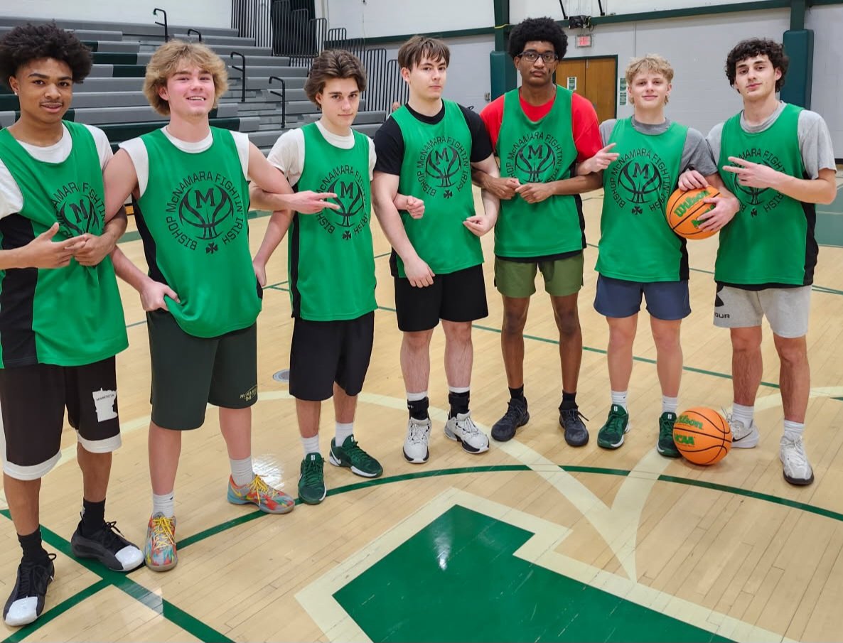 bmchsbball's tweet photo. Our guys finished School yesterday, Graduation next week......
#WeAreIrish
#AlwaysIrish https://t.co/4wUxKhuyWb