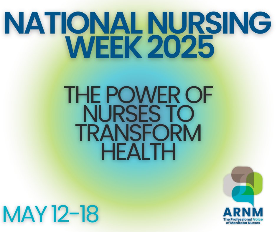 ARNMNurses's tweet image. This week and beyond, we celebrate the power of nurses to transform health in every setting, every day. 

Thank you, Manitoba nurses, for all that you do 💙

#NNW2025 #NursesLead #ARNM #ManitobaNurses #NursingWeek