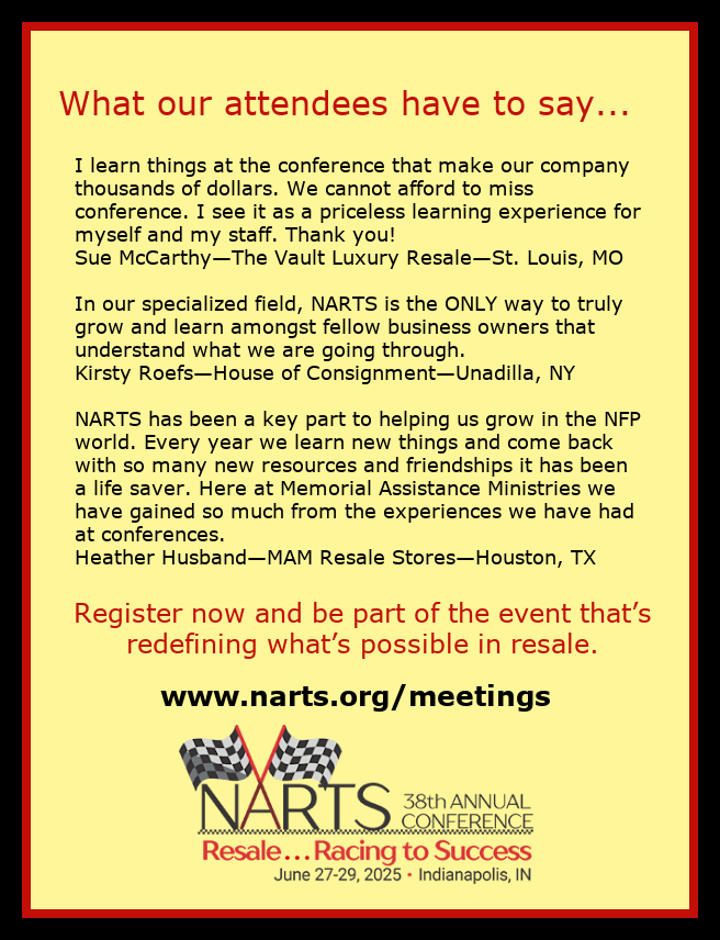 NARTS_Conf's tweet photo. Wondering if Conference will help your business? Read what our attendees have to say: https://t.co/aECQad7Zx2

Info &amp; Registration at: https://t.co/NBc3LhQW47

Not a NARTS member yet...use this link to join and we will waive the $25 application fee. https://t.co/2FoTZk7oPD https://t.co/WJRWyryMkE