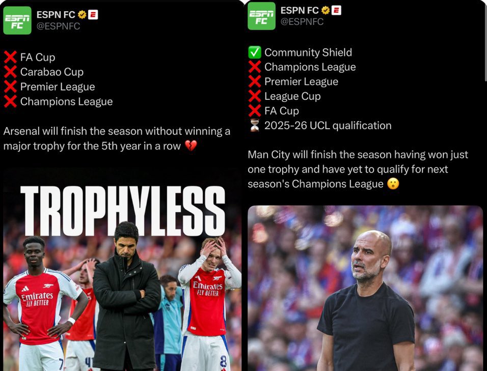 All of a sudden the community shield is a trophy wow wow 😂😂👍🏾