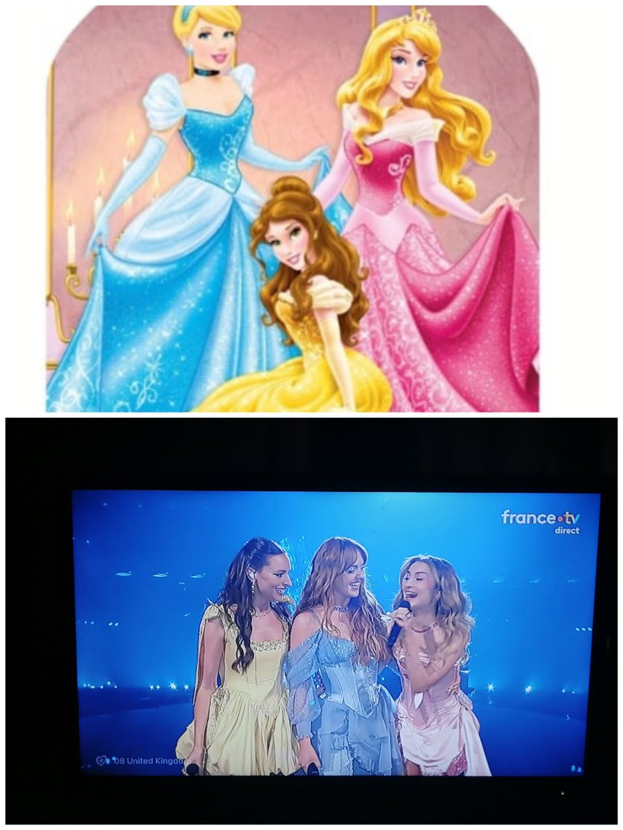 Disney princesses at Eurovision
😅
#Eurovision2025 #Eurovision #EurovisionSongContest  #unitedkingdom
