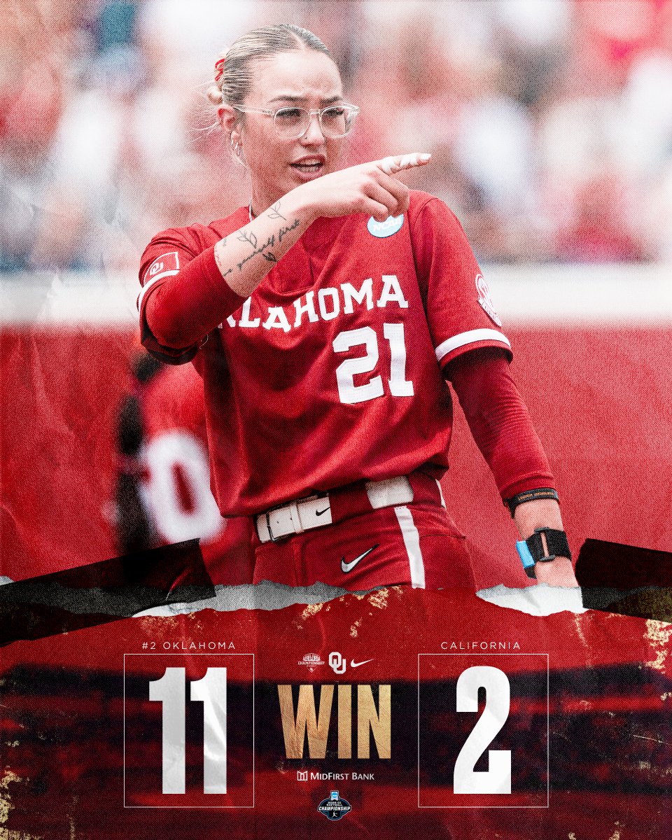 OU_Softball's tweet photo. Headed to the regional final‼️ https://t.co/RxrckHueuL