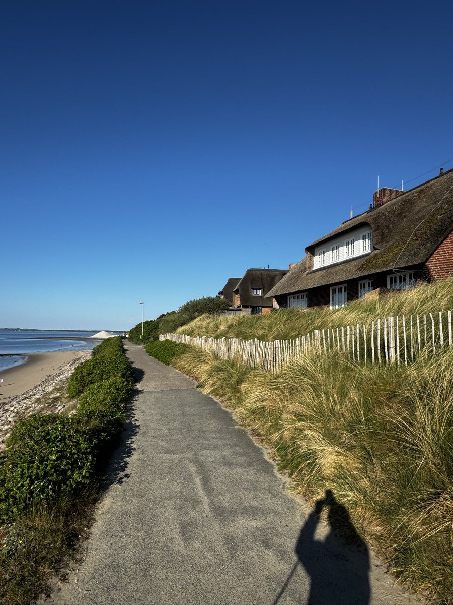 Een paar fotos van het wonderschone waddeneiland #Sylt De gemeente heeft het hier perfect voor elkaar, liggen wel wat leerpuntjes voor Vlieland.