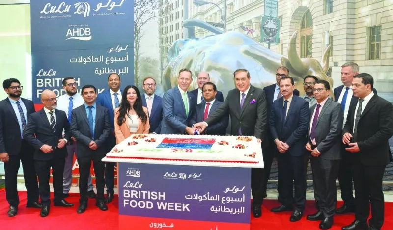 GulfTimes_QATAR's tweet photo. Regional hypermarket chain LuLu Group has officially launched #BritishFoodWeek across its stores in #Qatar.
@LuLuHyperQA 
https://t.co/iStpMERxLI https://t.co/8RzfT4tNhu