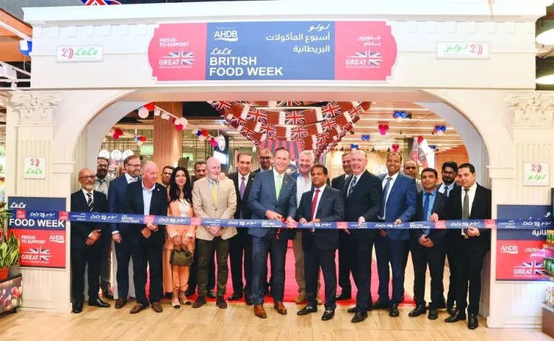 GulfTimes_QATAR's tweet photo. Regional hypermarket chain LuLu Group has officially launched #BritishFoodWeek across its stores in #Qatar.
@LuLuHyperQA 
https://t.co/iStpMERxLI https://t.co/8RzfT4tNhu