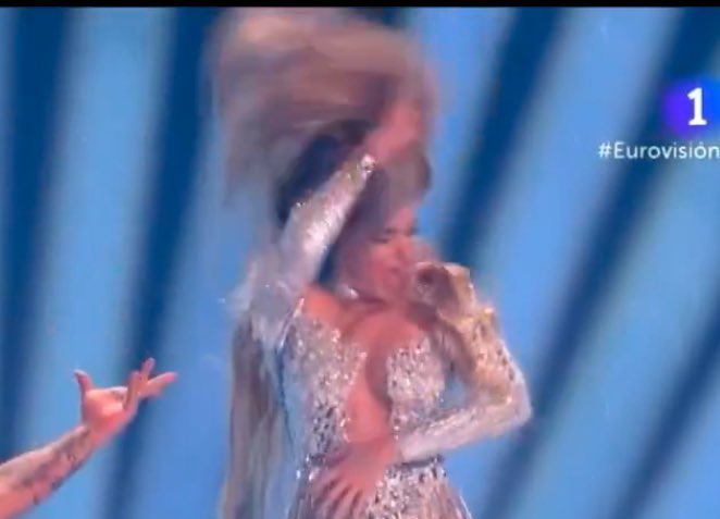 Ella dijo HELICÓPTER HELICOPTEEEER #EurovisionRTVE #Eurovision2025 #Eurovision