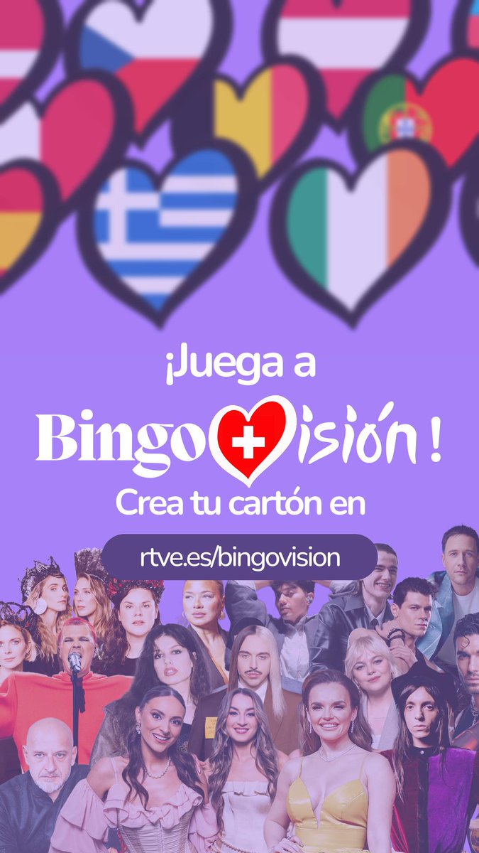 ¡¡Volvemos a estar operativos!! Jugamos a Bingovision?? #EurovisionRTVE