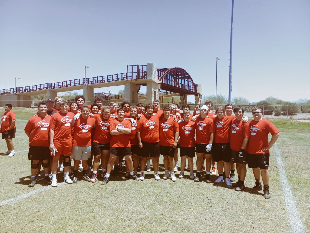 Great TBA day at the Lake Forest Camp over 30 TBA athletes attended. 6 out of the top 10 OLine we're TBA. Selected for the 1 on 1's best vs best and yea we made the DLine do pushups at the end!!!