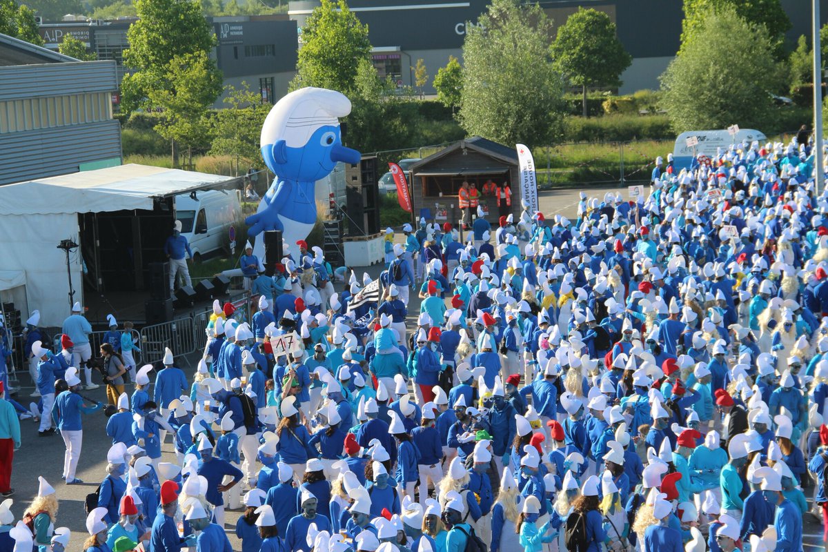 À Landerneau, record battu pour les Schtroumpfs !
➡️ l.leparisien.fr/9caO
