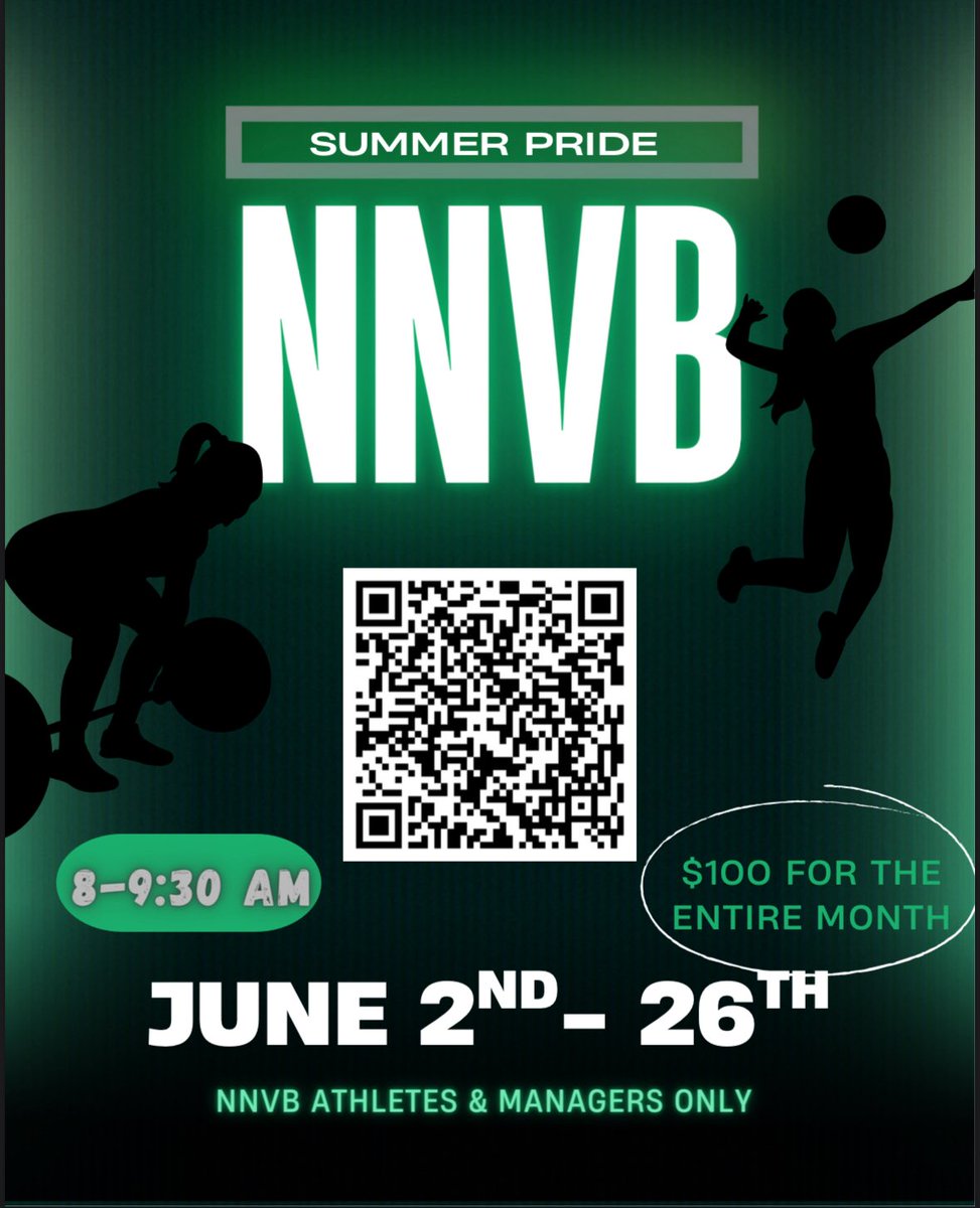 Sign up for Summer Pride using the QR code. Can’t wait to see you all there!
