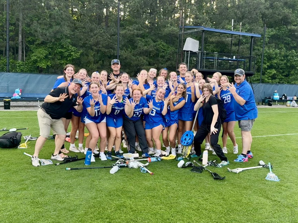 Cambridge won the 2025 <a href="/OfficialGHSA/">GHSA</a> D1 Girls State Lax Championship today. Do you recall who ended our season in the ELITE 8?? Cambridge. Not too shabby losing in the quarterfinals to the eventual state champs! We are so proud of these ELITE CEN10 players!! GO KNIGHTS!! 🥍💙🖤🥍