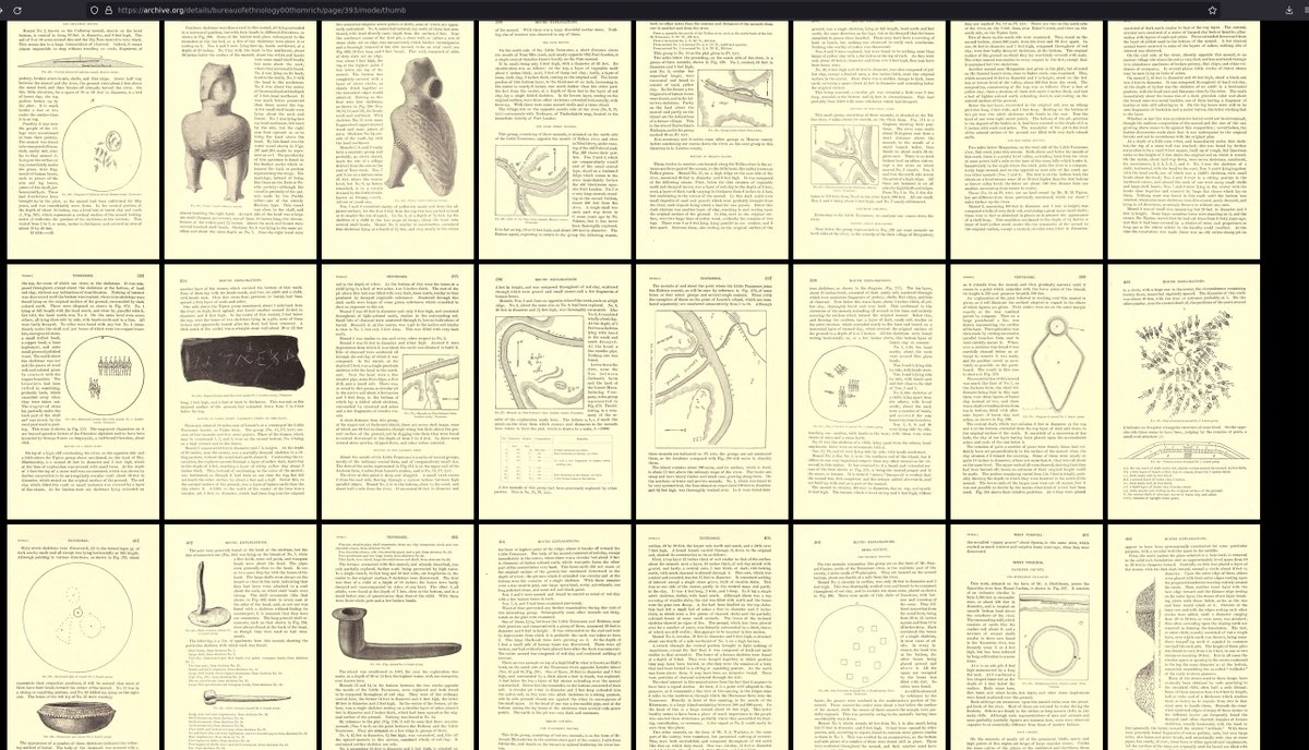The issue isn't that we we don't know this stuff and are taught falsehoods. The issue is that we aren't curious enough to even look.

More on the "mounds" of North America. 
(see also "Cholula" : x.com/s7ephen/status… )

epubs.nsla.nv.gov/statepubs/epub…

archive.org/details/bureau…