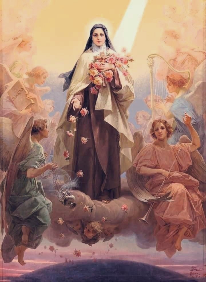 RosaryMum's tweet image. ‘I am your sister and your friend. Never will I cease watching over you.’

St. Thérèse of Lisieux