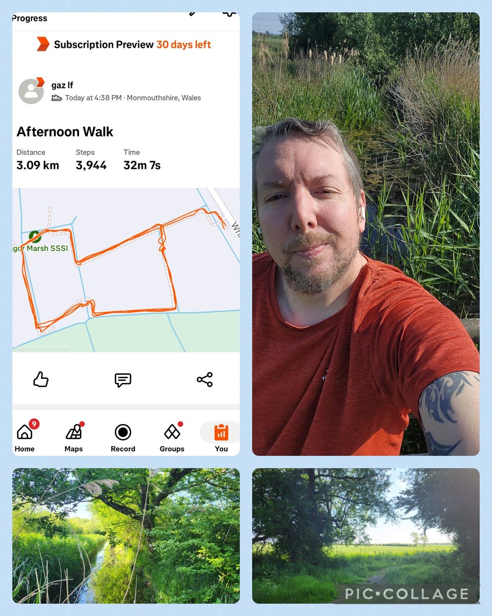 The training continues (as does my concern that this is a bad idea !!) Lush day with lush views of nature 😍