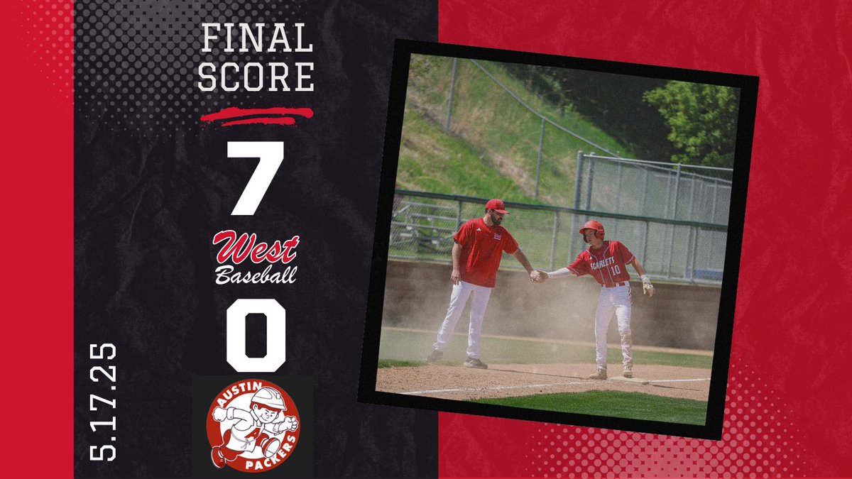 Final Score from Mankato: 

<a href="/kasonnuehring/">Kason Nuehring</a> CG SO. 7IP, 4H, 0BB, 4K

<a href="/jaydenkntsn13/">Jayden Knutson</a> 2H, 3SB
<a href="/Ben_ONeil18/">Ben O'Neil</a> 3H, 2RBI, 5SB
<a href="/EvanMaes15/">Evan Maes</a> 1H, 2RBI, 3SB
<a href="/Hudrlik001/">Charlie Hudrlik</a> 1H, 3SB
<a href="/GavinTorvick/">Gavin Torvick</a> 1H, 1RBI