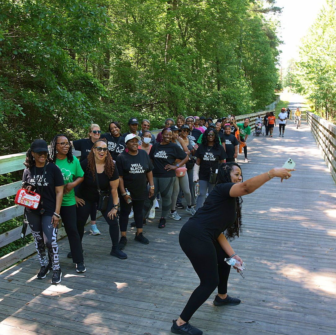 TheFFBWW's tweet photo. Today, we put our boots (and sneakers) on the ground and made powerful strides together at the Well Black Woman® Walk! Over 80 walkers showed up from across Virginia, Wisconsin, Delaware and even New York, walking 1.6 miles in unity and purpose! 

https://t.co/pAD9uw4IvF https://t.co/GGlBwsWIiM