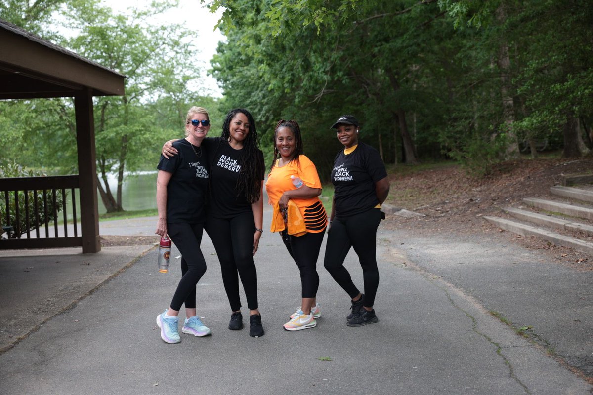 Today, we put our boots (and sneakers) on the ground and made powerful strides together at the Well Black Woman® Walk! Over 80 walkers showed up from across Virginia, Wisconsin, Delaware and even New York, walking 1.6 miles in unity and purpose! 

ffbww.org/walkingcollect…