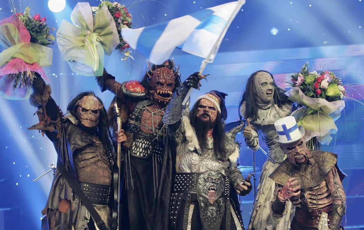 Finland ALWAYS goes hard  #Eurovision
