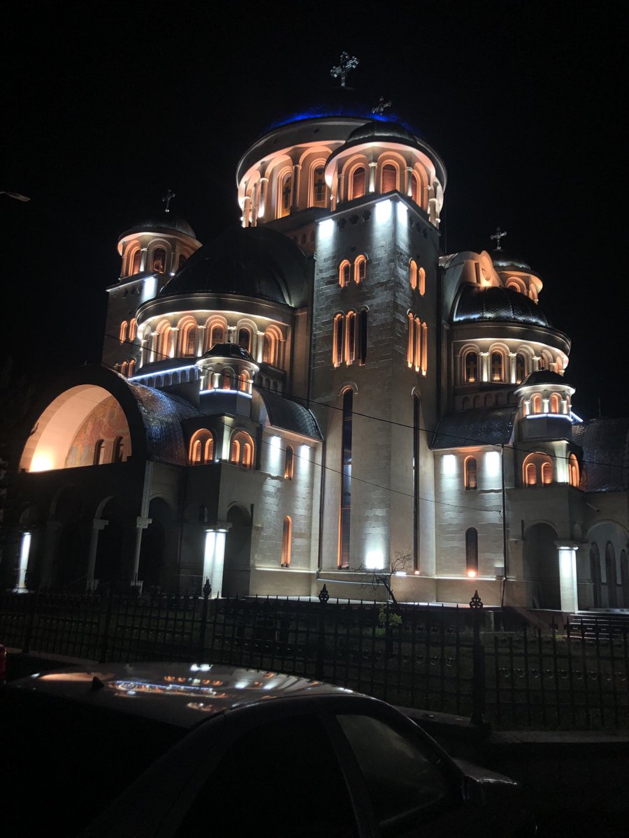 Travelling in Transylvania this week and struck by the vibrancy of Romanian Christianity. This cathedral was opened recently. Coming from Britain, where churches close every week and the only new buildings built for religious purposes are mosques, such a sight is almost shocking