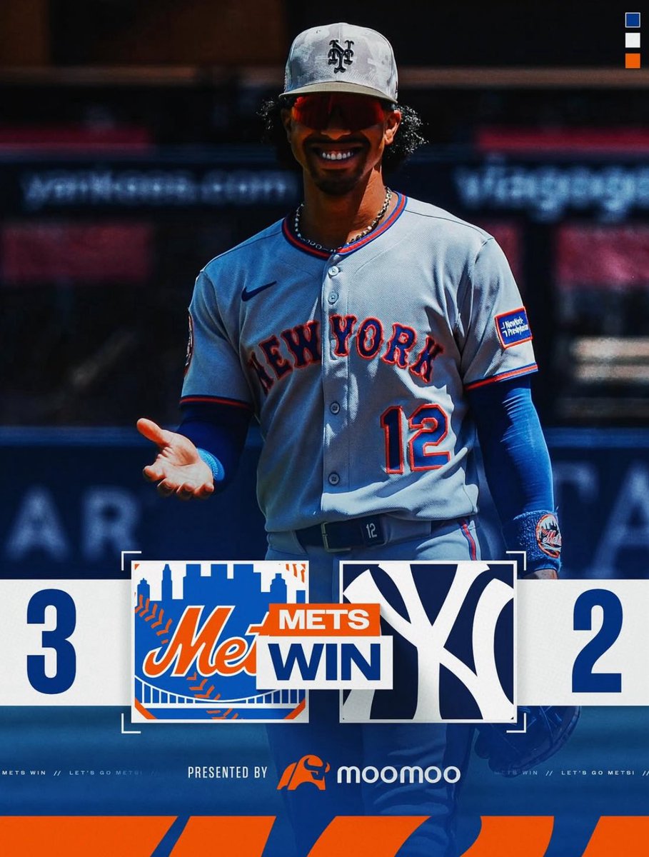 METS BABYYYYY!! 🤑🤑🤑

New York Mets ML (+115) ✅

Lets Finish Strong Today 👊