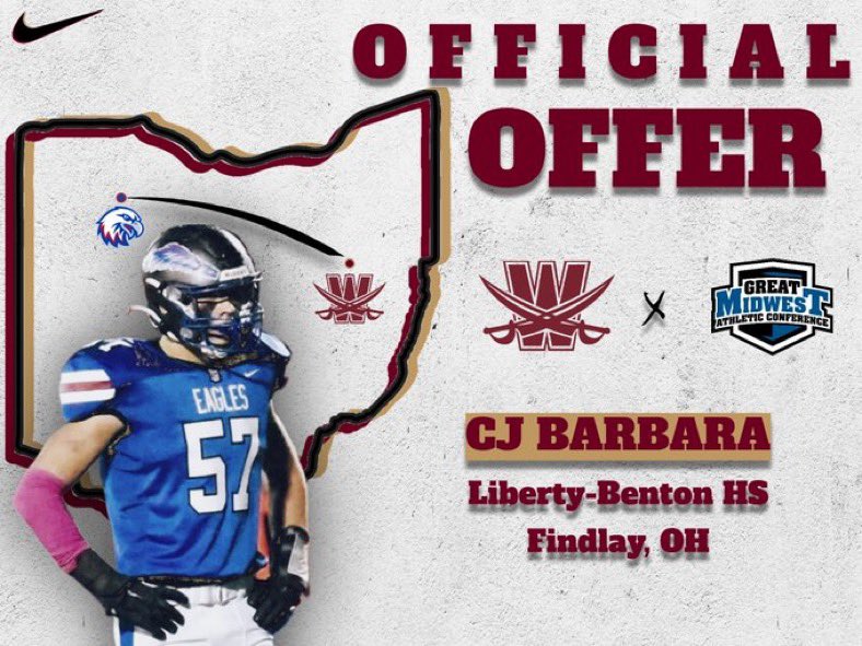 CJ Barbara (@cjbarbara_2026) on Twitter photo Thank you <a href="/bradythomas1213/">Brady Thomas</a> for the offer to play at <a href="/WalshUFootball/">Walsh Football</a> I’m looking forward to learning more about Cavalier Football. <a href="/CoachFank1/">John Fankhauser</a> <a href="/Coach_Ferback/">Adam Ferback</a> <a href="/CoachZachConnor/">Zach Connor</a>
<a href="/LBFootball21/">LBHS Football</a> <a href="/JaredLuginbill/">Jared Luginbill</a> <a href="/DaleRodick/">Dale Rodick II</a> <a href="/morr_movement_/">Trevor Morrison</a> Thank you <a href="/bradythomas1213/">Brady Thomas</a> for the offer to play at <a href="/WalshUFootball/">Walsh Football</a> I’m looking forward to learning more about Cavalier Football. <a href="/CoachFank1/">John Fankhauser</a> <a href="/Coach_Ferback/">Adam Ferback</a> <a href="/CoachZachConnor/">Zach Connor</a>
<a href="/LBFootball21/">LBHS Football</a> <a href="/JaredLuginbill/">Jared Luginbill</a> <a href="/DaleRodick/">Dale Rodick II</a> <a href="/morr_movement_/">Trevor Morrison</a>