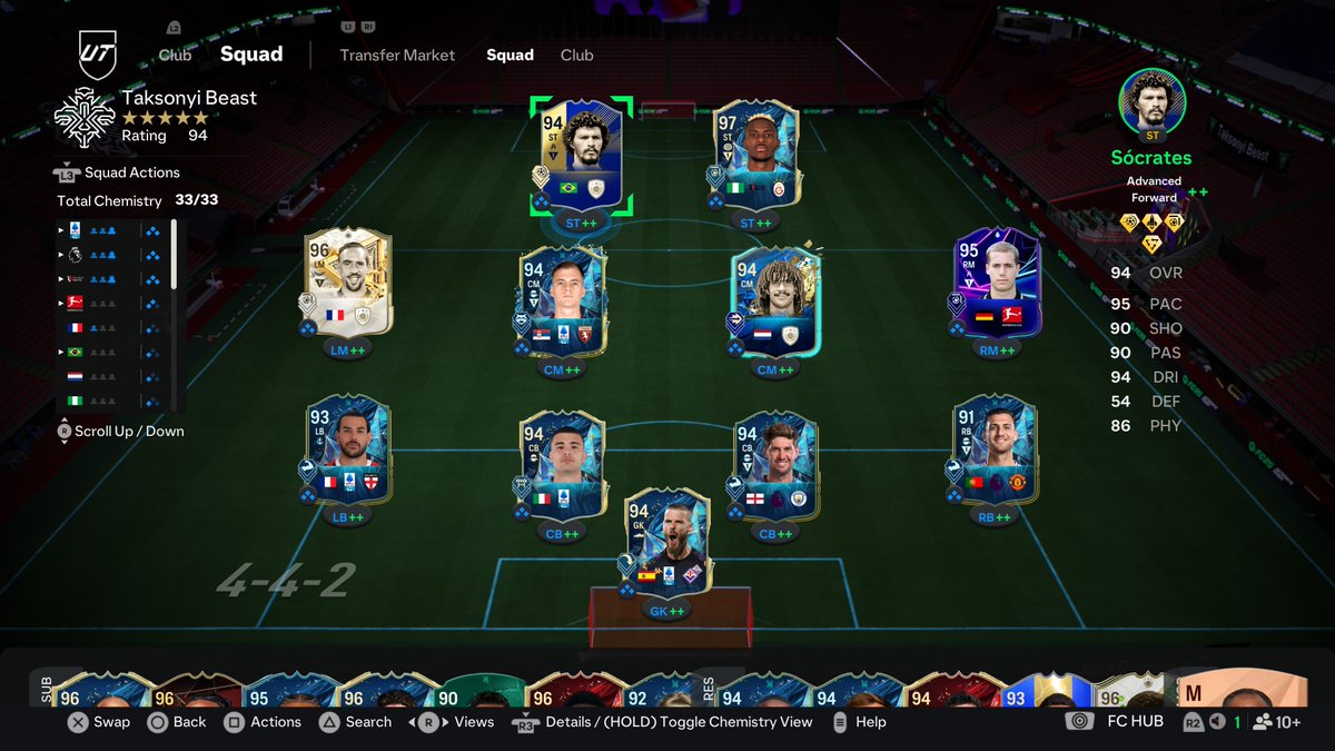 15-0. Socrates, what a player🇧🇷🇧🇷