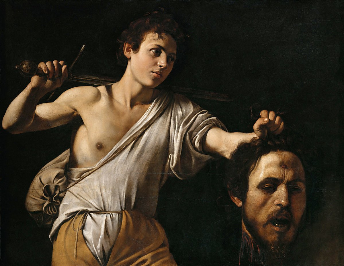 Caravaggio - David w the Head of Goliath