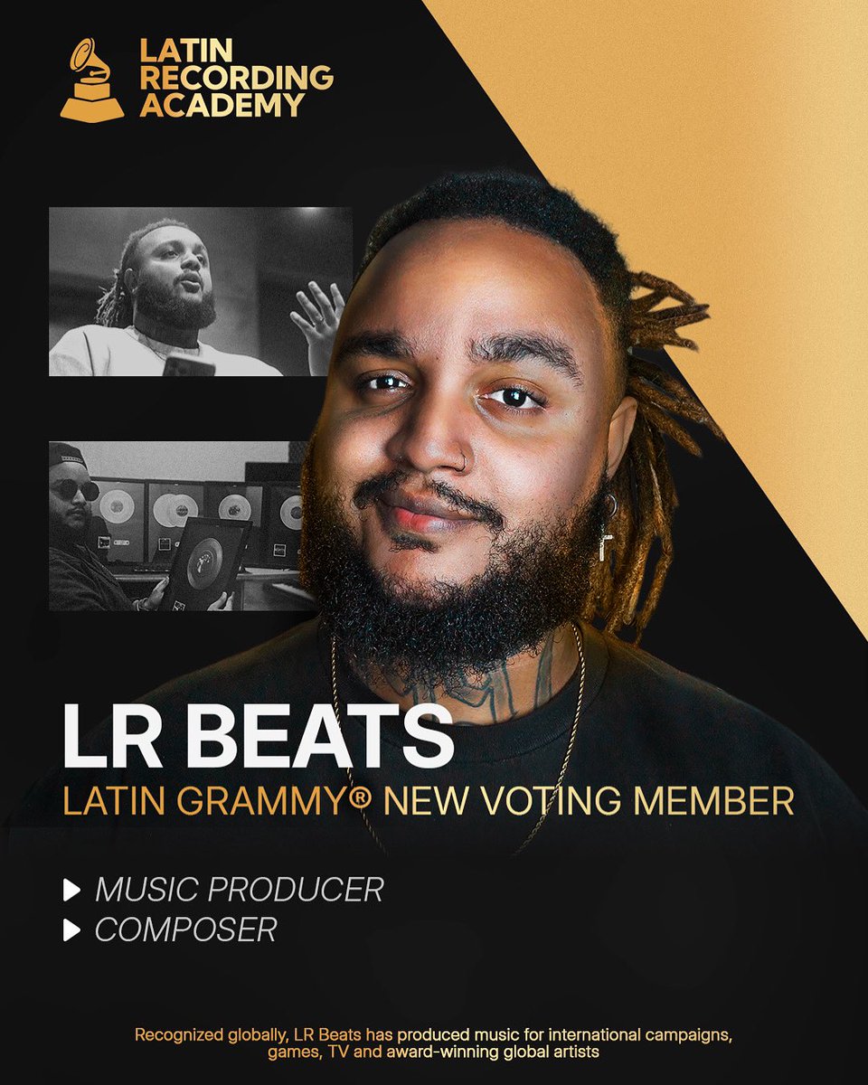 Hoje eu entro oficialmente pra Recording Academy como membro votante do GRAMMY Latino.

Agora faço parte do time que reconhece, com critério, as obras mais importantes da música atual.

Agradeço à Recording Academy
por reconhecer meu trabalho e trajetória.