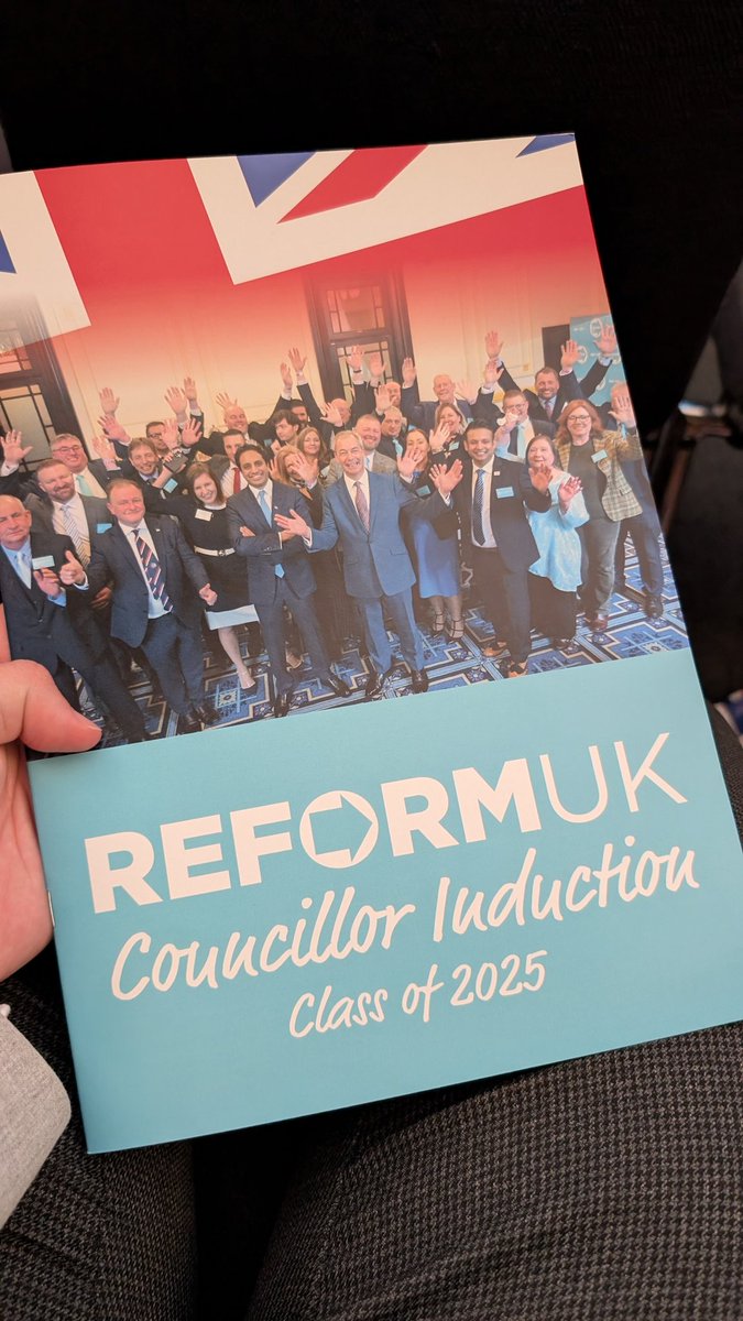 I was invited to Westminster today to attend an induction event for all our new <a href="/reformparty_uk/">Reform UK</a> councillors! We are all working as a team to deliver the changes you want to see! Work has already started behind the scenes, so give me a follow to keep up to date with my upcoming