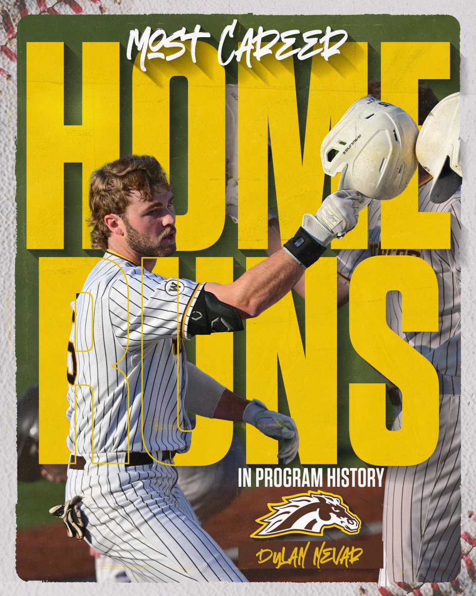 Western Michigan Baseball (@wmubaseball) on Twitter photo Congratulations to <a href="/DylanNevar/">Dylan Nevar</a> on tying Western Michigan's all-time home run record in his final game as a Bronco!
#BroncosReign Congratulations to <a href="/DylanNevar/">Dylan Nevar</a> on tying Western Michigan's all-time home run record in his final game as a Bronco!
#BroncosReign