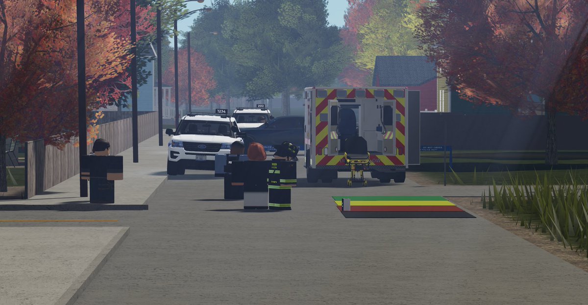 CFD_RBLX's tweet image. CFD responded to a structure fire of a family home, no injuries reported, Truck 64, Engine 85 successfully extinguished the fire. #RobloxChicago #ROBLOX