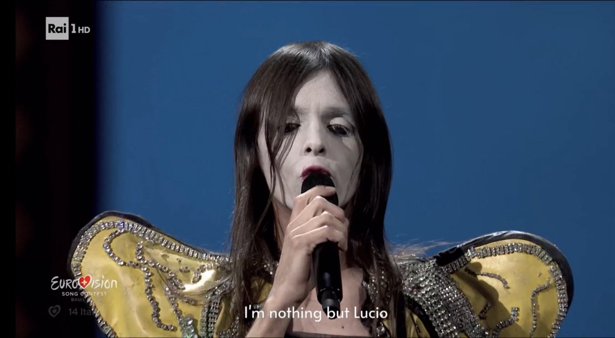 La parte con l'armonica + quel "I'm nothing but Lucio" finale 💔🥲
#Eurovision #Eurovision2025 #escita