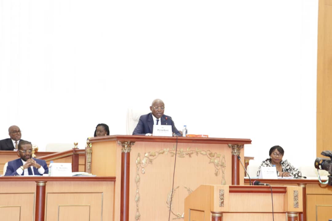 𝐓𝐫𝐚𝐯𝐚𝐮𝐱 🇬🇦| Tous les textes ont été adoptés à l'unanimité en séance plénière du vendredi 16 Mai 2025 viennent illustrer clairement  la volonté de nouvelles autorités de la 5ème République d’inscrire le pays dans une dynamique de réformes durables et inclusive