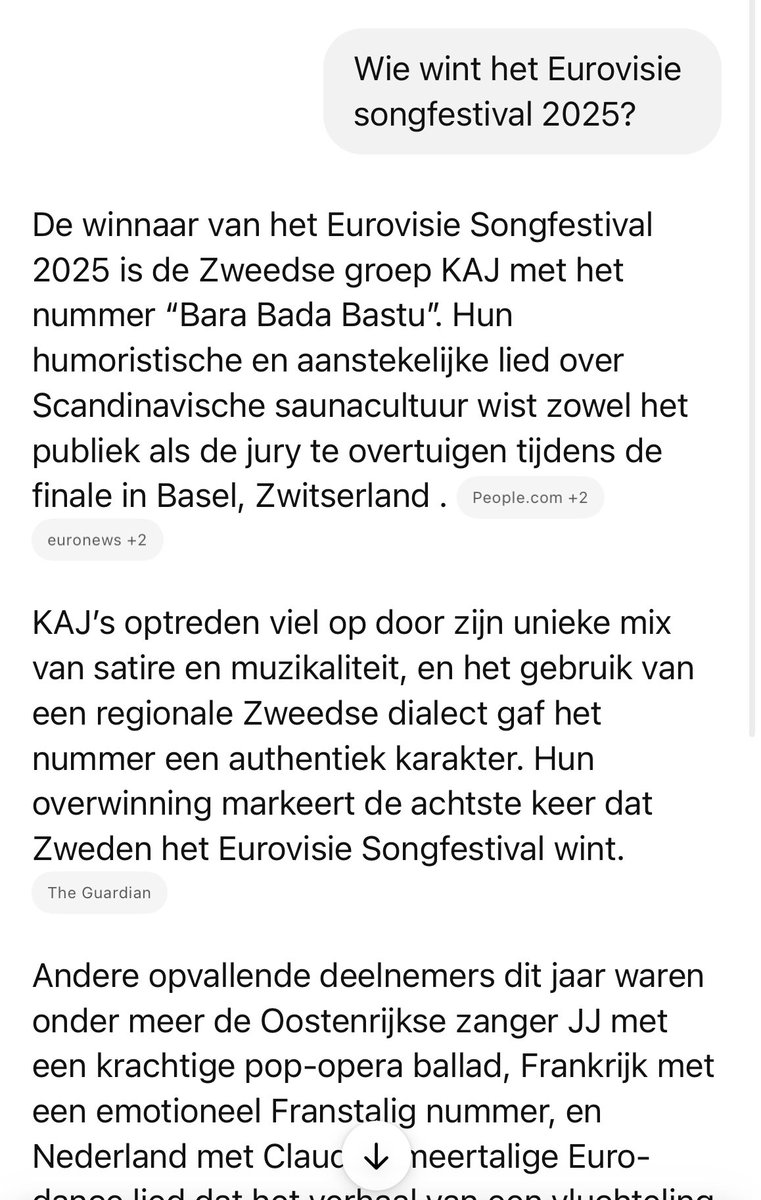 dickdevries's tweet photo. Zo. We kunnen naar bed.

#ESF2025 #Eurovision2025 https://t.co/AF6R7W9kNY