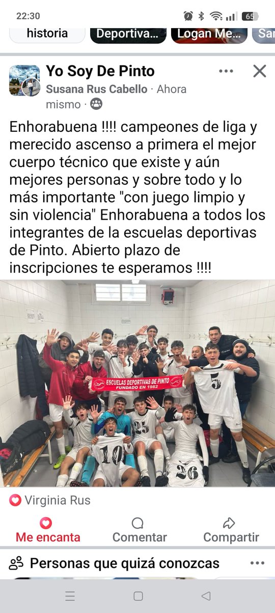Escuelas Deportivas De Pinto (@edeportdpinto) on Twitter photo 