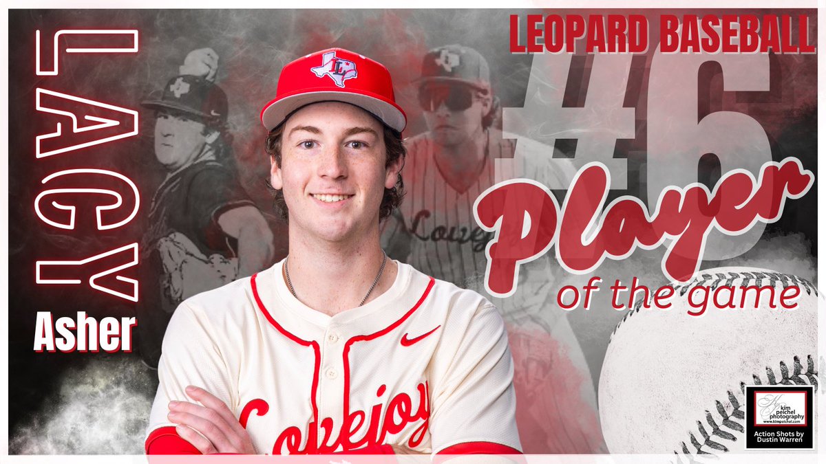 Lovejoy Leopards Diamond Baseball Booster Club (@lldiamondclub) on Twitter photo 🚨Player of the Game - Asher!!🚨 <a href="/asherlacy6/">Asher Lacy</a> went 7IP I 4H I 0R I 2BB I 2Ks. What a way to wrap up Round 3. Let’s go! 🚨Player of the Game - Asher!!🚨 <a href="/asherlacy6/">Asher Lacy</a> went 7IP I 4H I 0R I 2BB I 2Ks. What a way to wrap up Round 3. Let’s go!