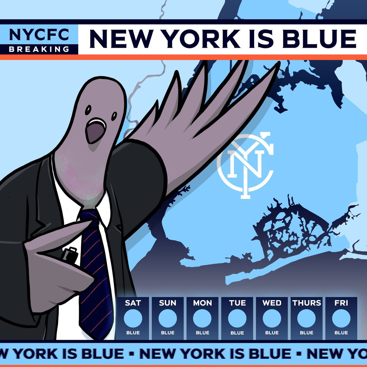 What now????? #NYCFC 💙