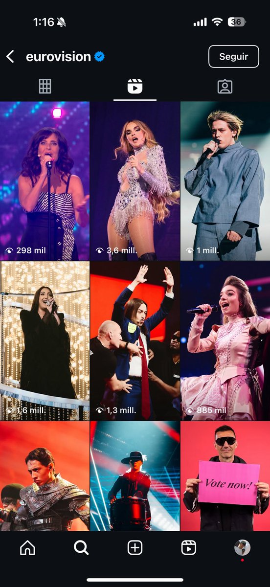 ander_0507's tweet photo. Es completamente imposible que España solo haya recibido 10 puntos en el televoto cuando literalmente triplica las visitas de todos los vídeos de Eurovisión en redes. #EurovisionRTVE #Eurovision2025 #Eurovision https://t.co/E7RkTbqdlX
