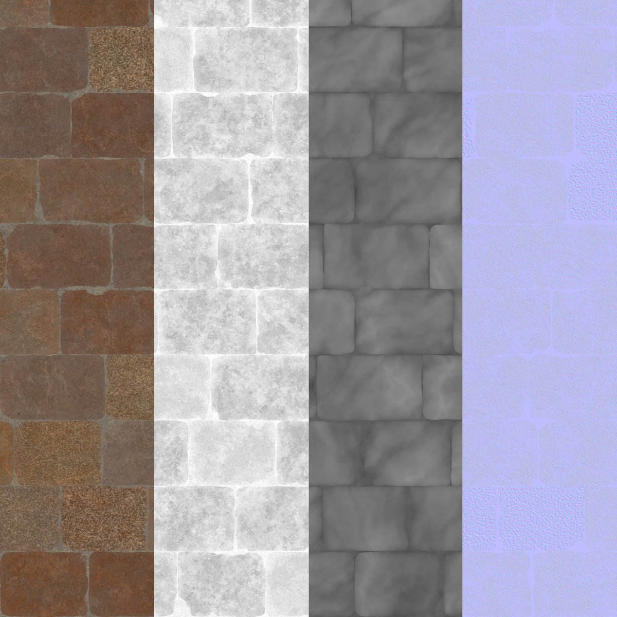 alberrvfx's tweet image. Procedural Castle Wall material for #mayterials 
Made in #b3d.     

#proceduralmaterial #3dart #art #proceduralart #blender3d #environmentart #wall #bricks #material #substance3d