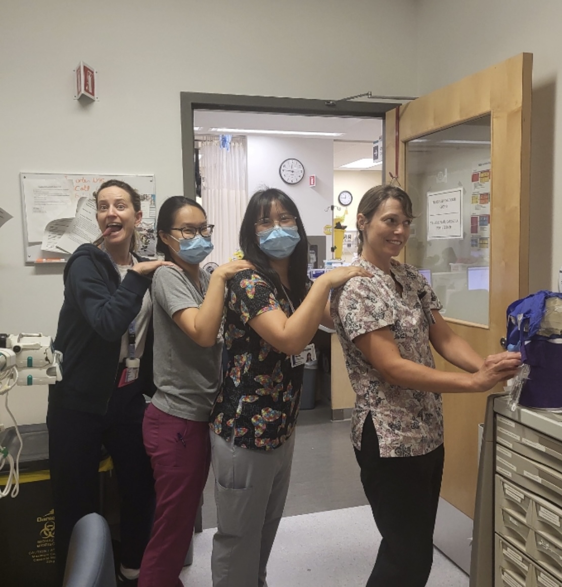 Hôpital de Montréal pour enfants (@hme_mch) on Twitter photo C’est la Semaine des soins infirmiers ! 🩺🏥
Pour souligner l’occasion, tous les hôpitaux du CUSM participent à l’Ultime défi infirmier, une compétition amicale (et légèrement chaotique !) remplie d’activités ludiques conçues pour rassembler les équipes, favoriser la C’est la Semaine des soins infirmiers ! 🩺🏥
Pour souligner l’occasion, tous les hôpitaux du CUSM participent à l’Ultime défi infirmier, une compétition amicale (et légèrement chaotique !) remplie d’activités ludiques conçues pour rassembler les équipes, favoriser la