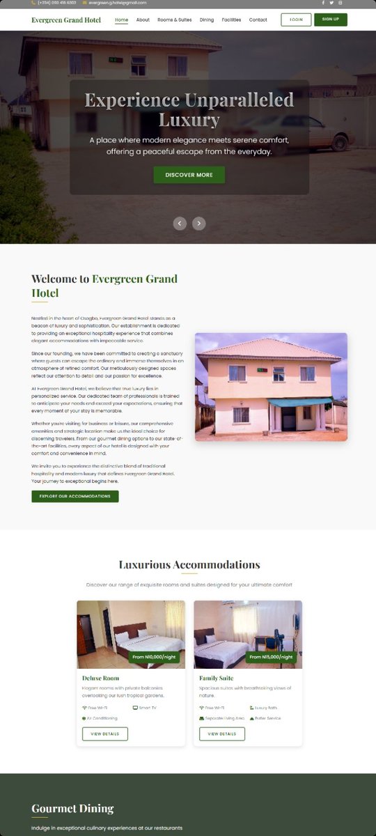 apexdevv's tweet image. Just built a hotel website

What started as a simple idea turned into weeks of tweaking layouts, fixing bugs &amp;amp; chasing that “wow” moment. Some days flowed, others fought back — but I learned a lot.
From clean UI to a smooth booking flow — proud of this one!
#WebDev