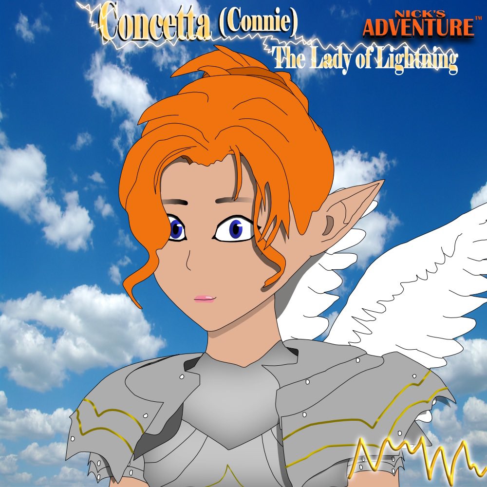 Salty__bum's tweet photo. (4/16/25)
Concetta, the Lady of Lightning
Here’s this girl from a month ago, and variants with my older drawings compared to now…I forgot to draw her glasses SHIT.

#gamedev #artist #art #angel #ocworld #oc #originalcharacter https://t.co/PduN2Nja6Z