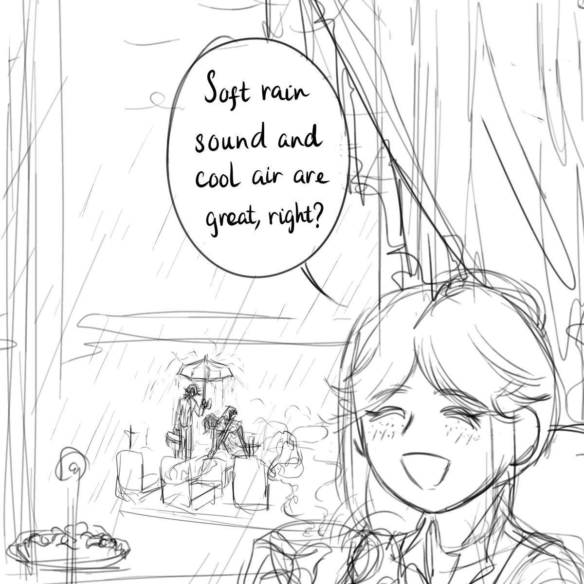 _HydroSan_'s tweet photo. Rainy day🌧️
#EmmaEmily
#AndAes
#IdentityVfanart 
.
sorry for being absent for a long time(´°̥̥̥̥̥̥̥̥ω°̥̥̥̥̥̥̥̥｀) https://t.co/eamA7ASOD9