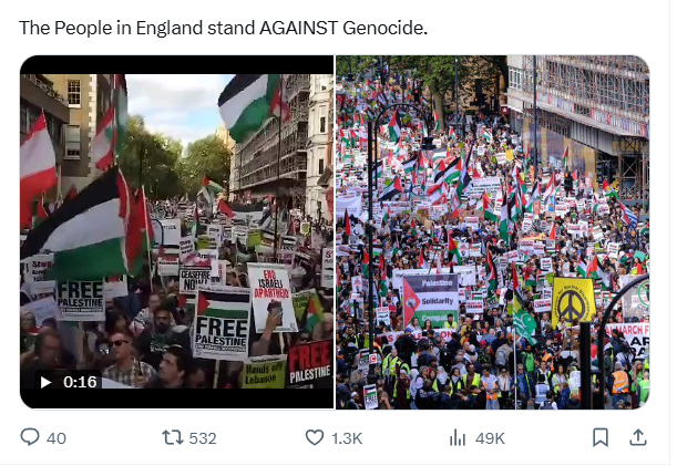 PeteWTMk2's tweet image. T&apos;was obviously a very &quot;newsworthy&quot; event.🇵🇸✊😐
@BBCPolitics+@BBCNews are #Genocide-enablers &amp;amp; shamefully 𝐬𝐞𝐥𝐞𝐜𝐭𝐢𝐯𝐞 reporters... 😠#BBCNotFitForPurpose!!!
x.com/i/status/19237…