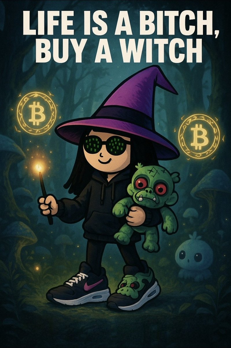 UniversalDutch's tweet photo. Witches rule the World! 🪄 Don't wake up her evil side!