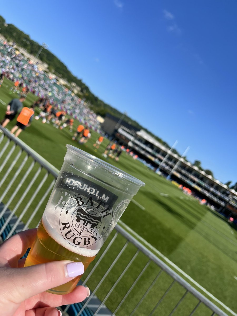 franandrews27's tweet photo. My idea of a good day out! @BathRugby #recfest https://t.co/eOlUaggCfV